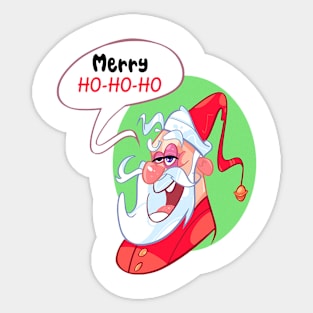 Merry Ho Ho Ho Sticker